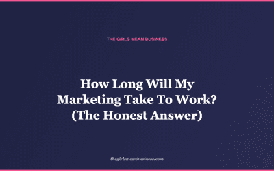 How Long Will My Marketing Take To Work? (The Honest Answer)