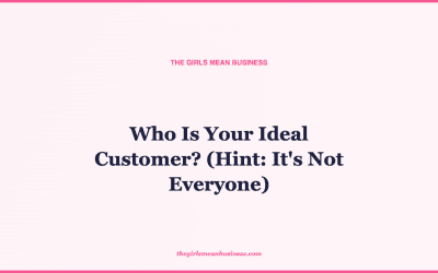 Who Is Your Ideal Customer? (Hint: It’s Not Everyone)